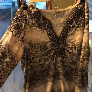 NWT (took off to try on) one world lace blouse